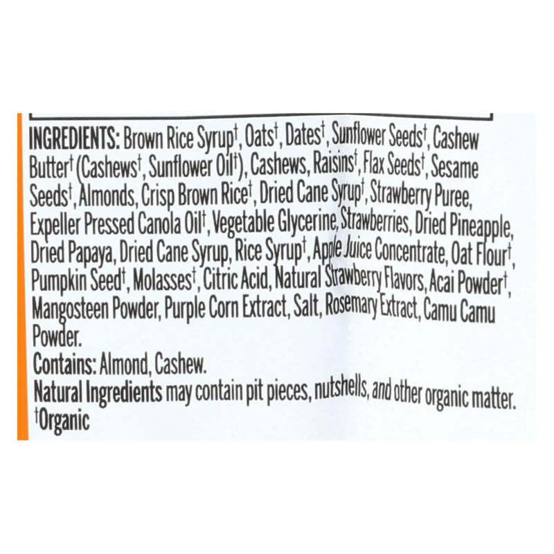 Probar Organic Superfruit Slam Bar - Case Of 12 - 3 Oz Probar