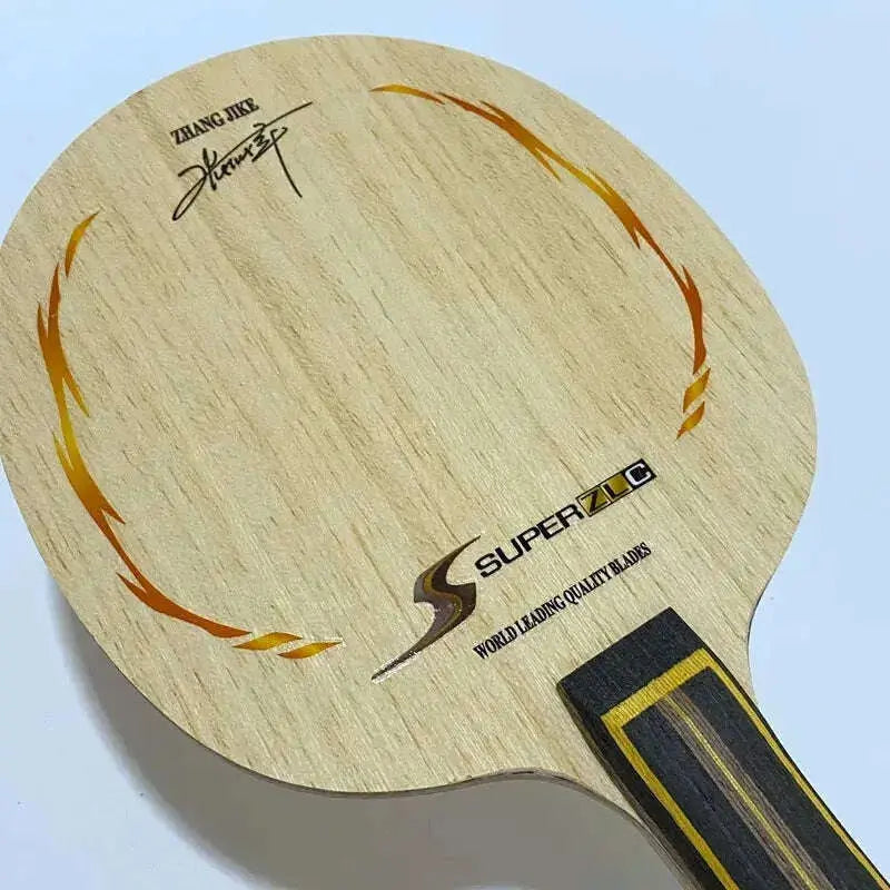 Professional-Super-ZLC-Table-Tennis-Blade-Offensive-Flared-Long-Handle-SZLC-Carbon-Fiber-Ping-Pong-Bat-GreatEagleInc-334632958
