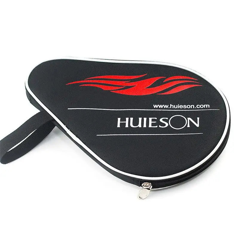 Professional Table Tennis Racket PingPong Case Oxford Material With Outer Zipper Bag For Pingpong Table Tennis Balls
