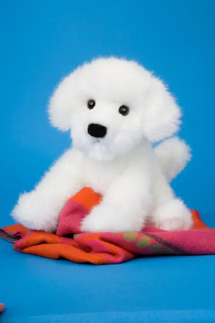Puff Ball Bichon Plush Dog Raul E New York