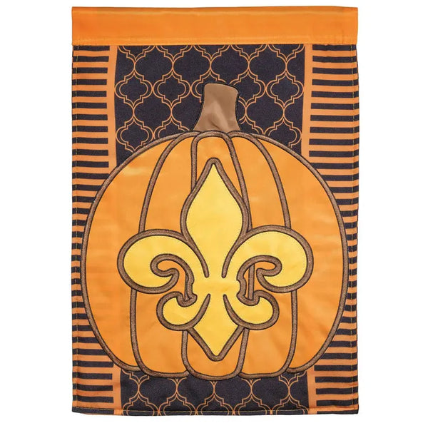 Pumpkin Fleur De Lis Dicksons Inc