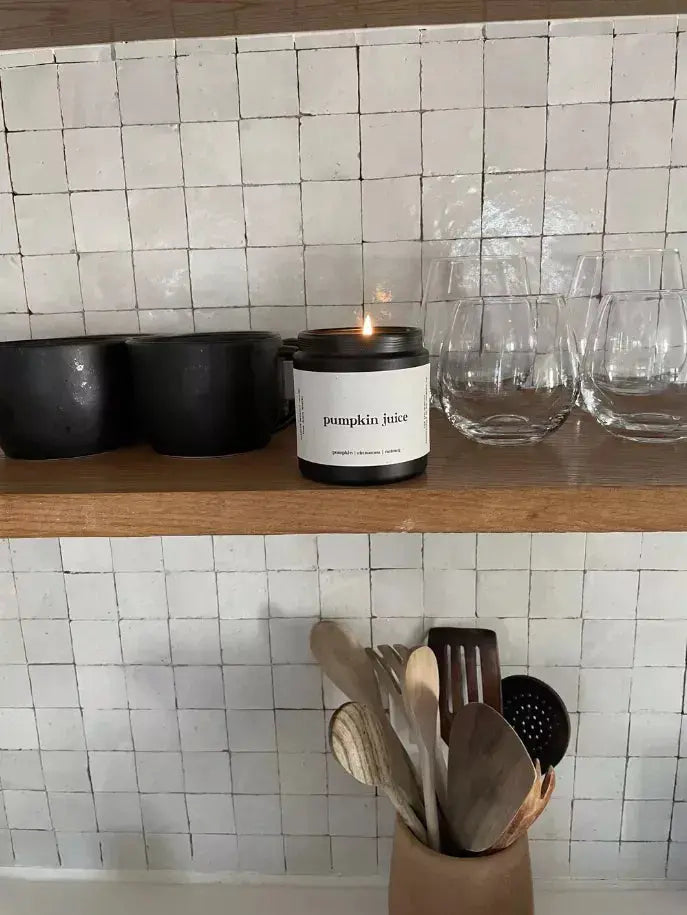 Pumpkin Juice Candle Bow Down Studio