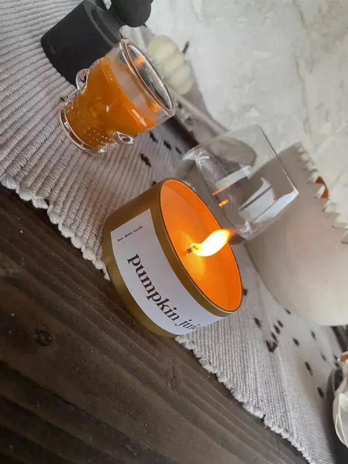 Pumpkin Juice Candle Bow Down Studio