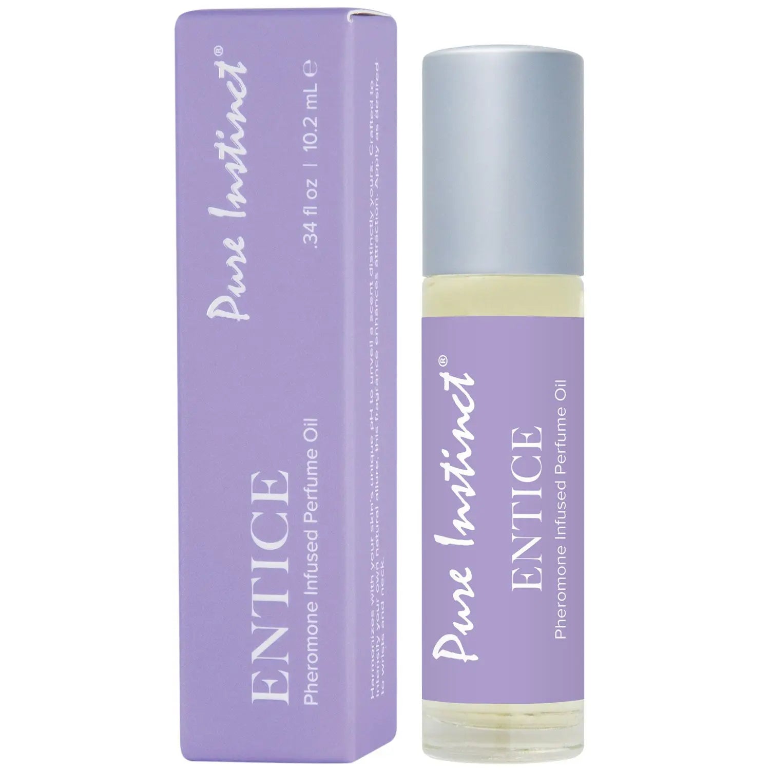 Pure Instinct Pheromone Fragrance Oil Entice Roll  on 10.2 ml 0.34 ml Classic Brands