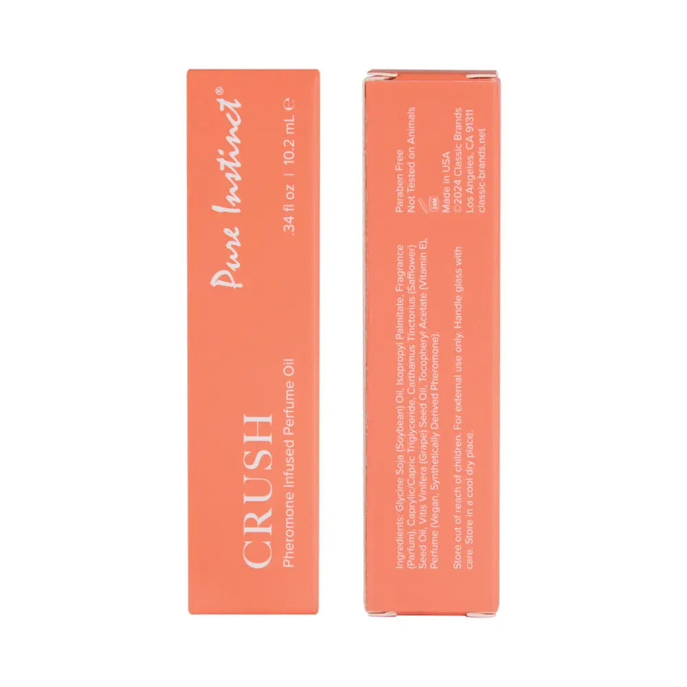 Pure Instinct Pheromone Perfume Oil Crush Roll-On 0.34 oz. Classic Brands