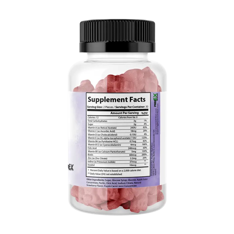 Pure Multivitamin - Gummies Purex Nutrition