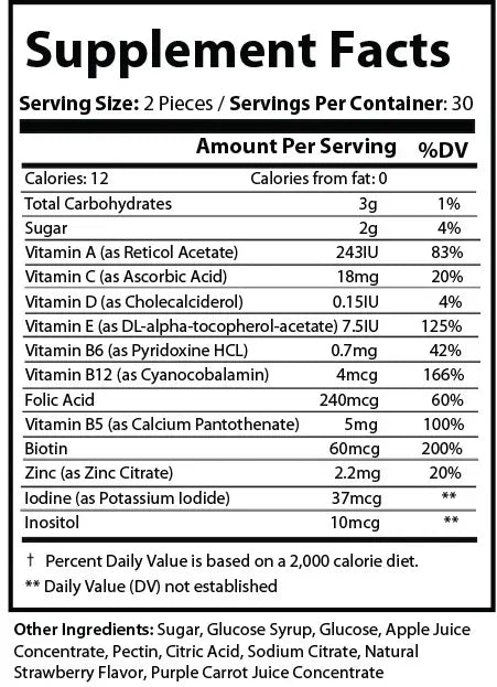 Pure Multivitamin - Gummies Purex Nutrition