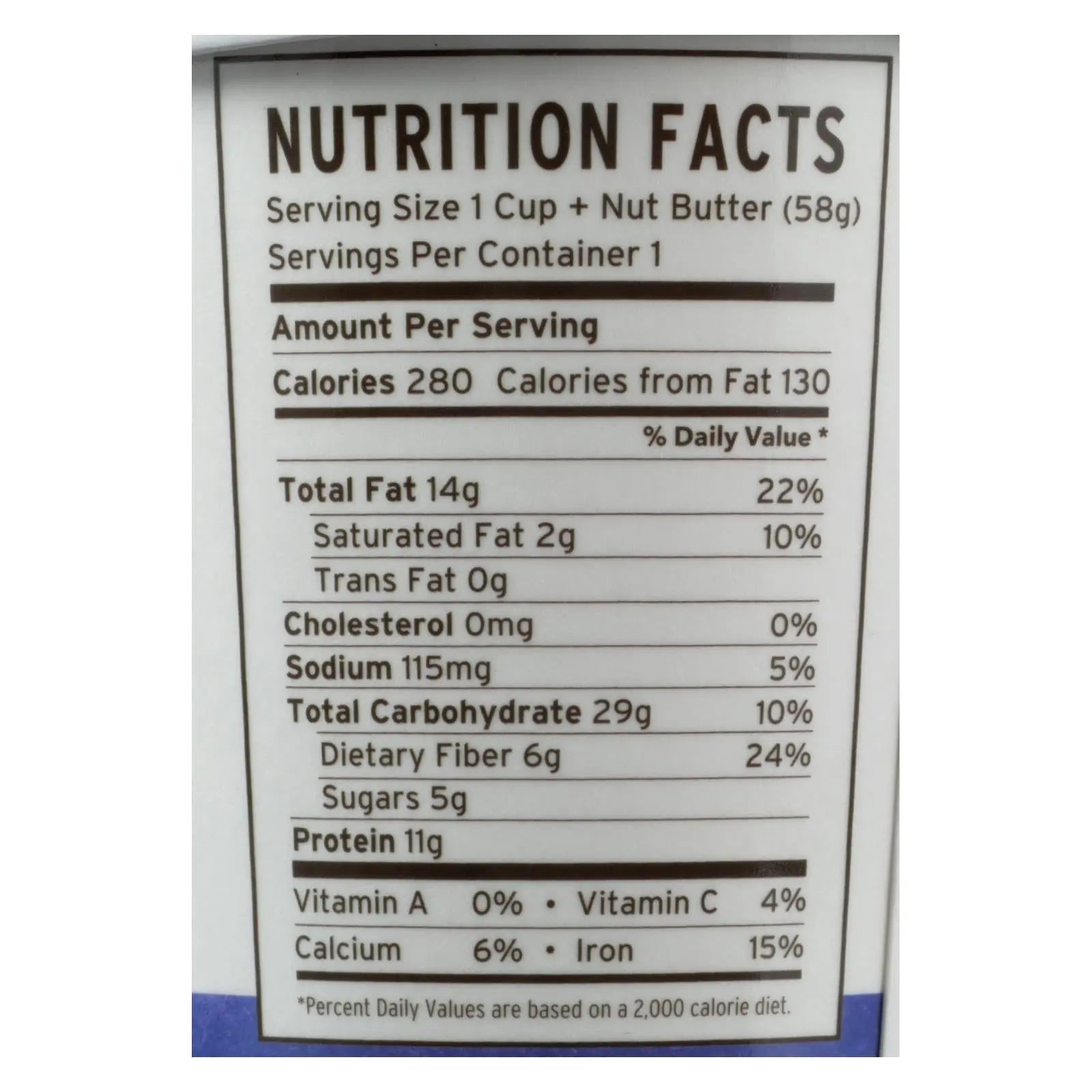 Purely Elizabeth - Oat Cup Protn Blubry Wlnt - Case Of 12 - 2 Oz Purely Elizabeth