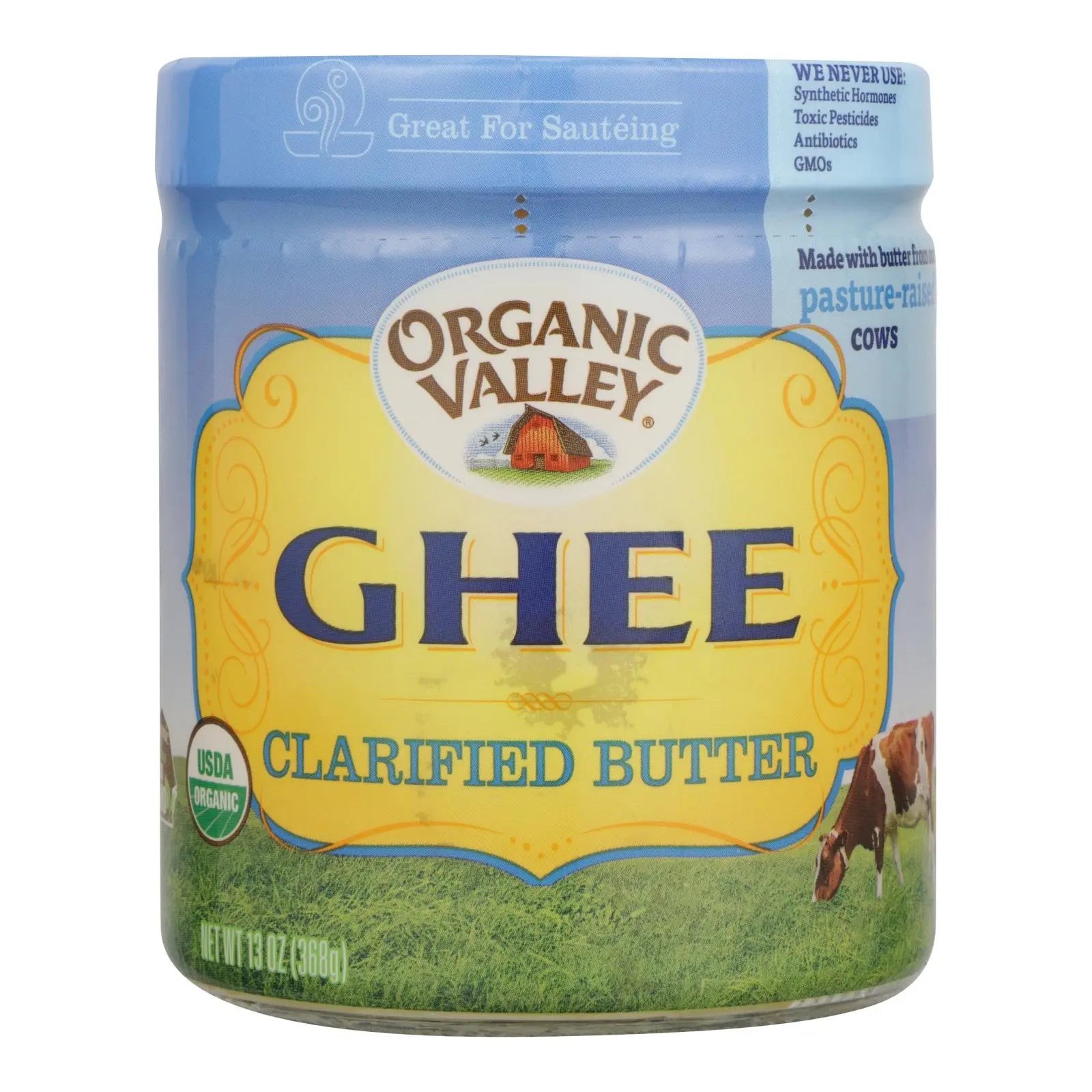 Purity Farms Ghee - Clarified Butter - Case Of 12 - 13 Oz. Purity Farms