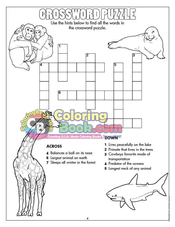 Puzzles Really Big Coloring Books