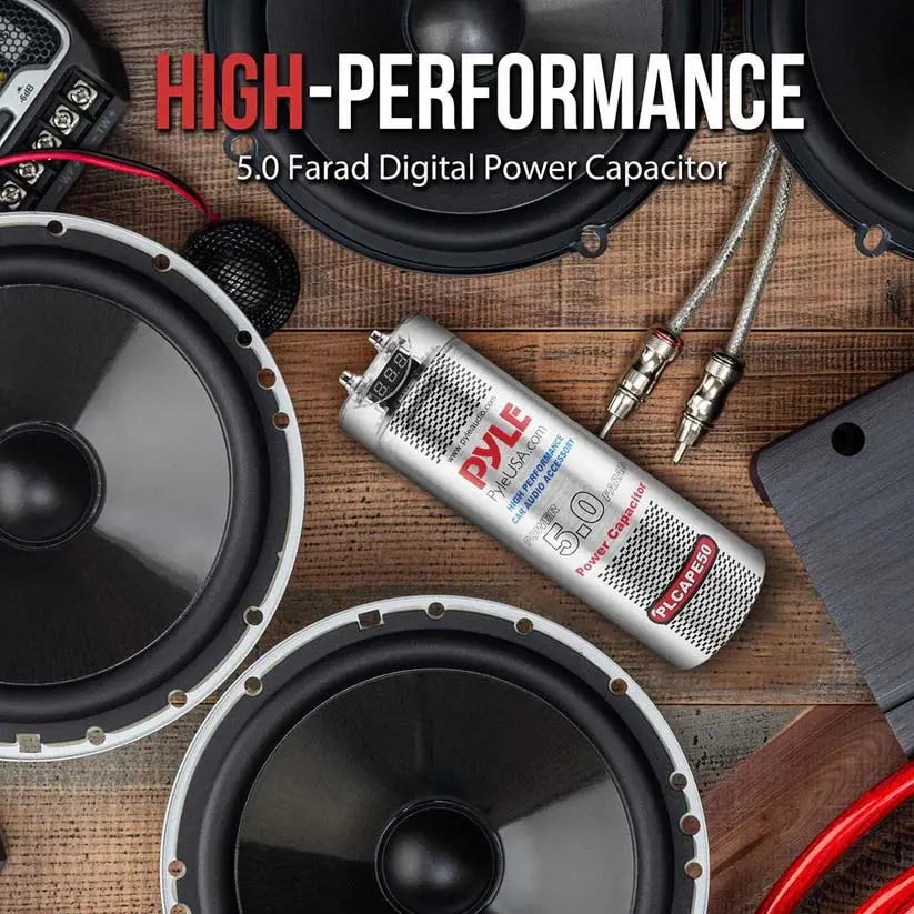 Pyle 5.0 Farad Digital Power Capacitor Pyle