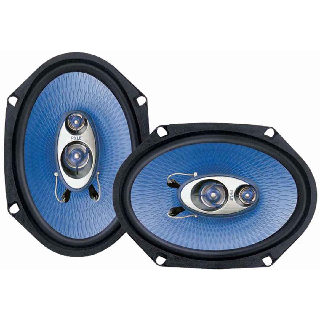 Pyle 6 X 8" 3-way Speakers - Blue Label Series Pyle
