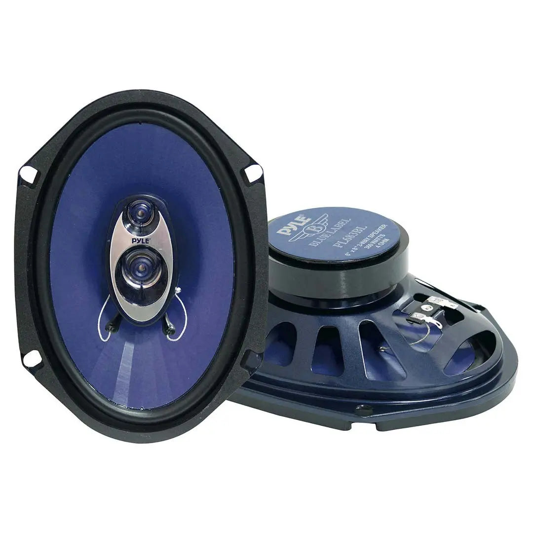 Pyle 6 X 8" 3-way Speakers - Blue Label Series Pyle