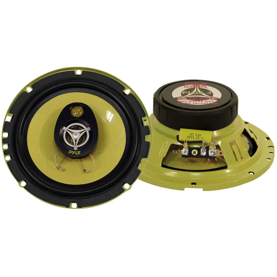 Pyle 6.5″ 3-way Speakers Pyle