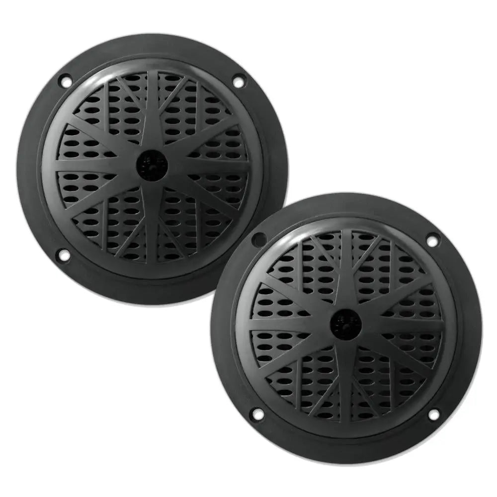 Pyle Marine 4” Dual Cone Speakers (black) Pyle