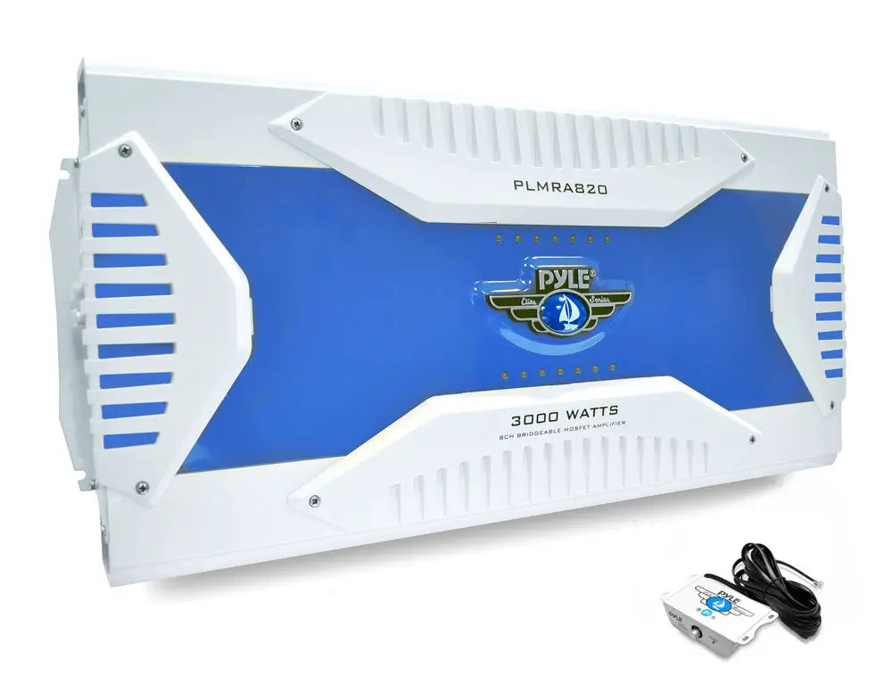 Pyle Marine 8 Channel Amplifier 3000w Max Pyle