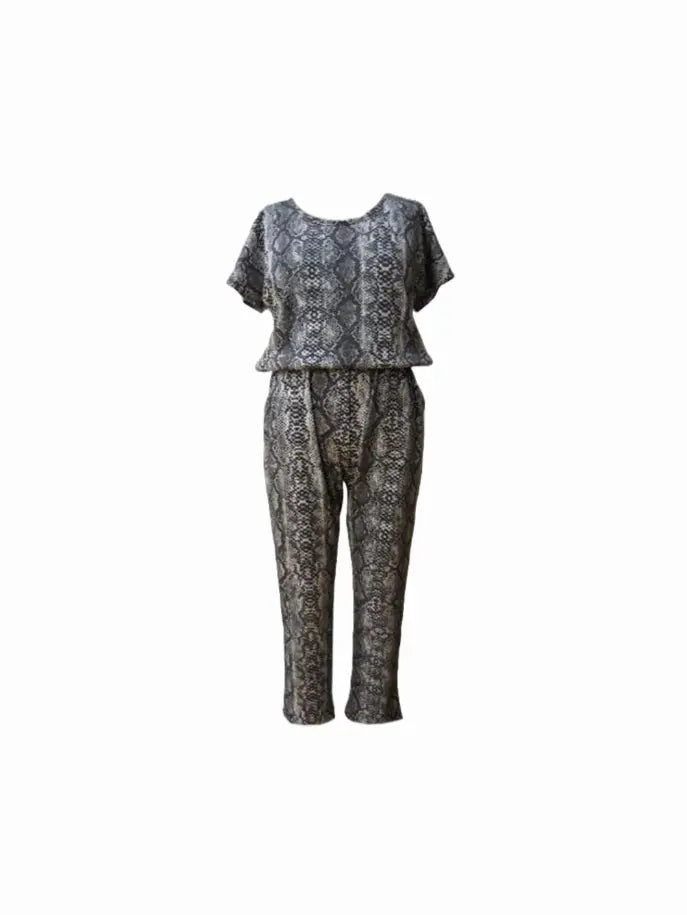 Python Luxe Jumpsuit Tru Luv