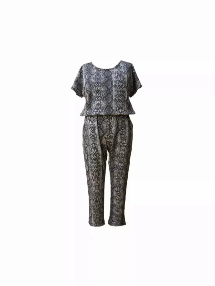 Python Luxe Jumpsuit Tru Luv