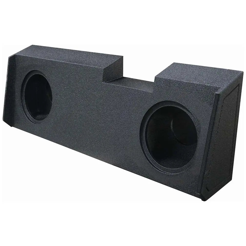Qpower Chevy/gmc Crew Cab Or Double Cab '19 - '26 Dual 10" Sealed Woofer Enclosure Qpower
