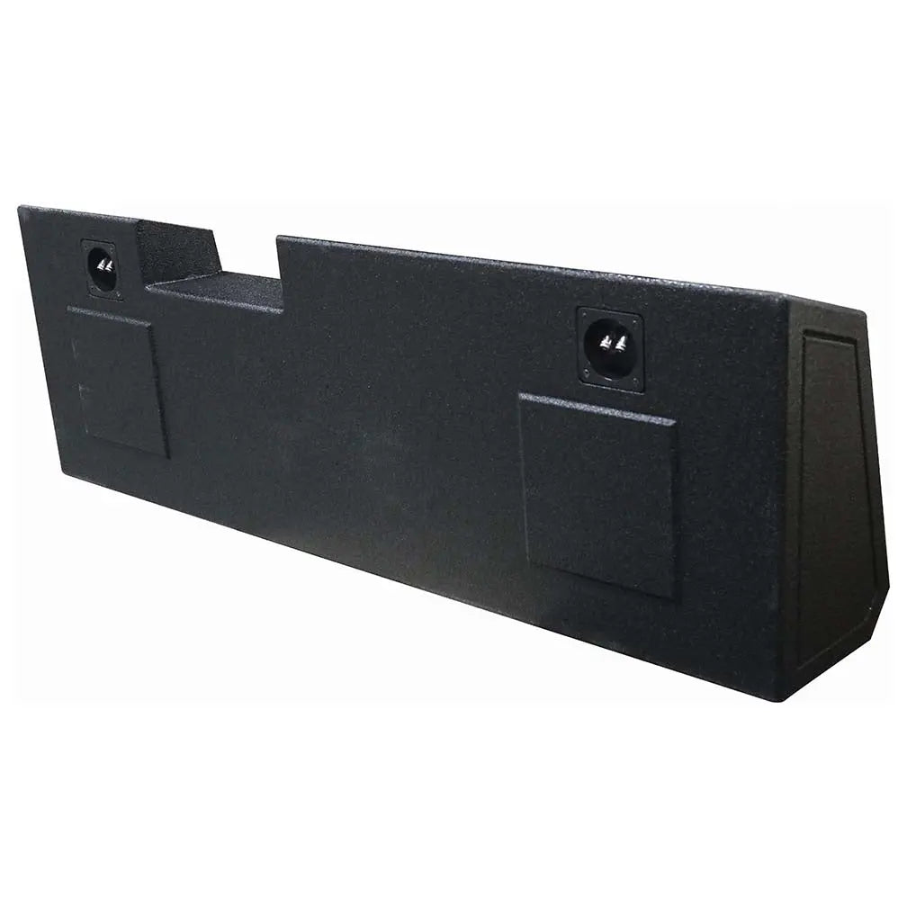 Qpower Chevy/gmc Crew Cab Or Double Cab '19 - '26 Dual 10" Sealed Woofer Enclosure Qpower