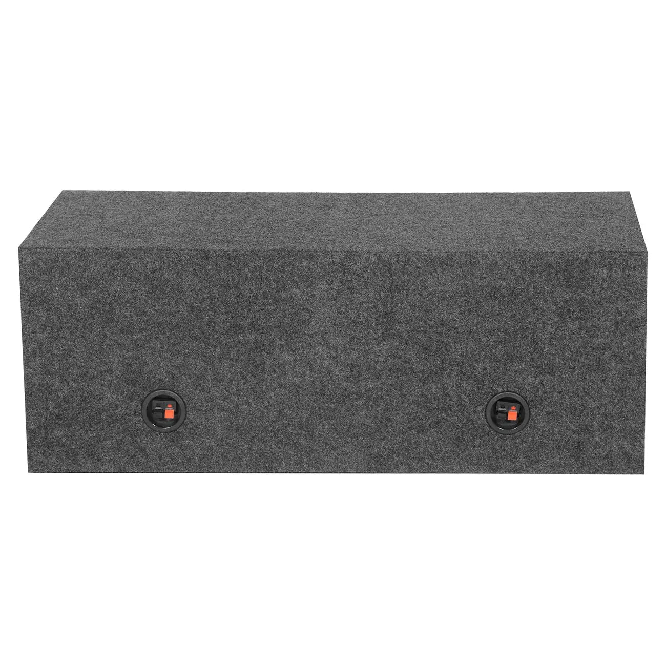 Qpower Dual 10" Slot-ported Empty Woofer Enclosure Qpower