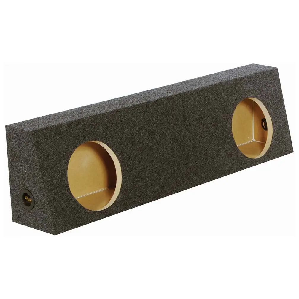 Qpower Dual 12" Sealed Heavy Duty Empty Woofer Box Qpower