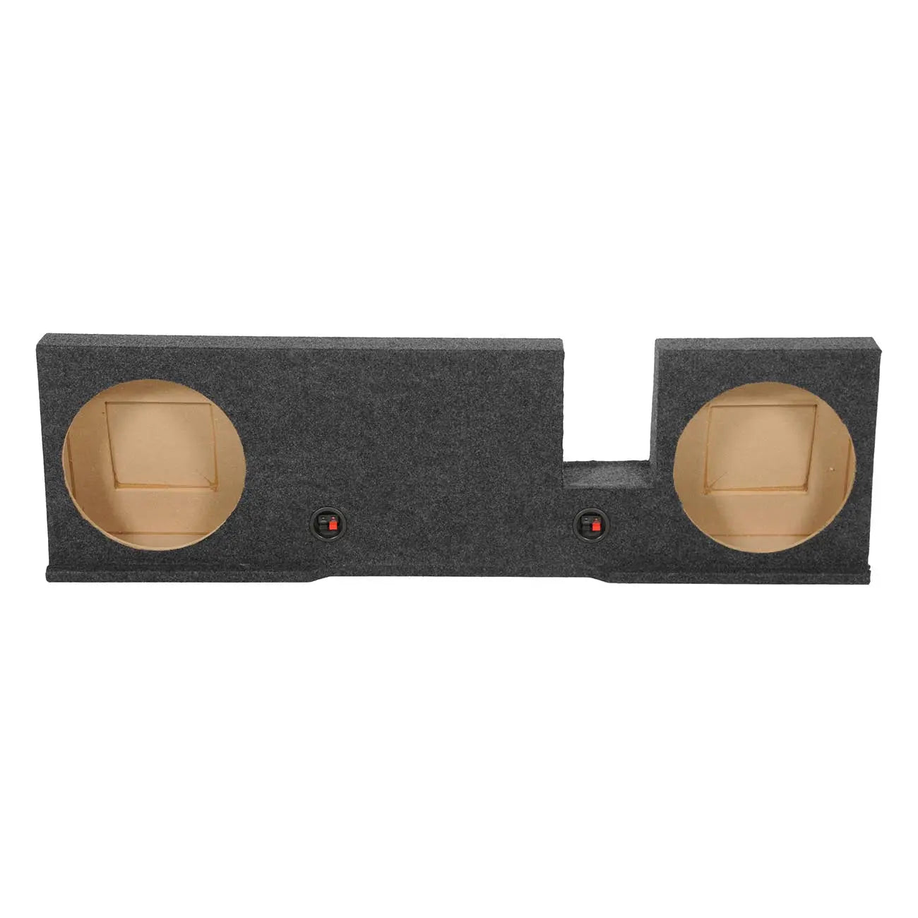 Qpower Ford F-150 Super Crew '04-'08 Dual 12" Sealed Empty Woofer Enclosure Qpower