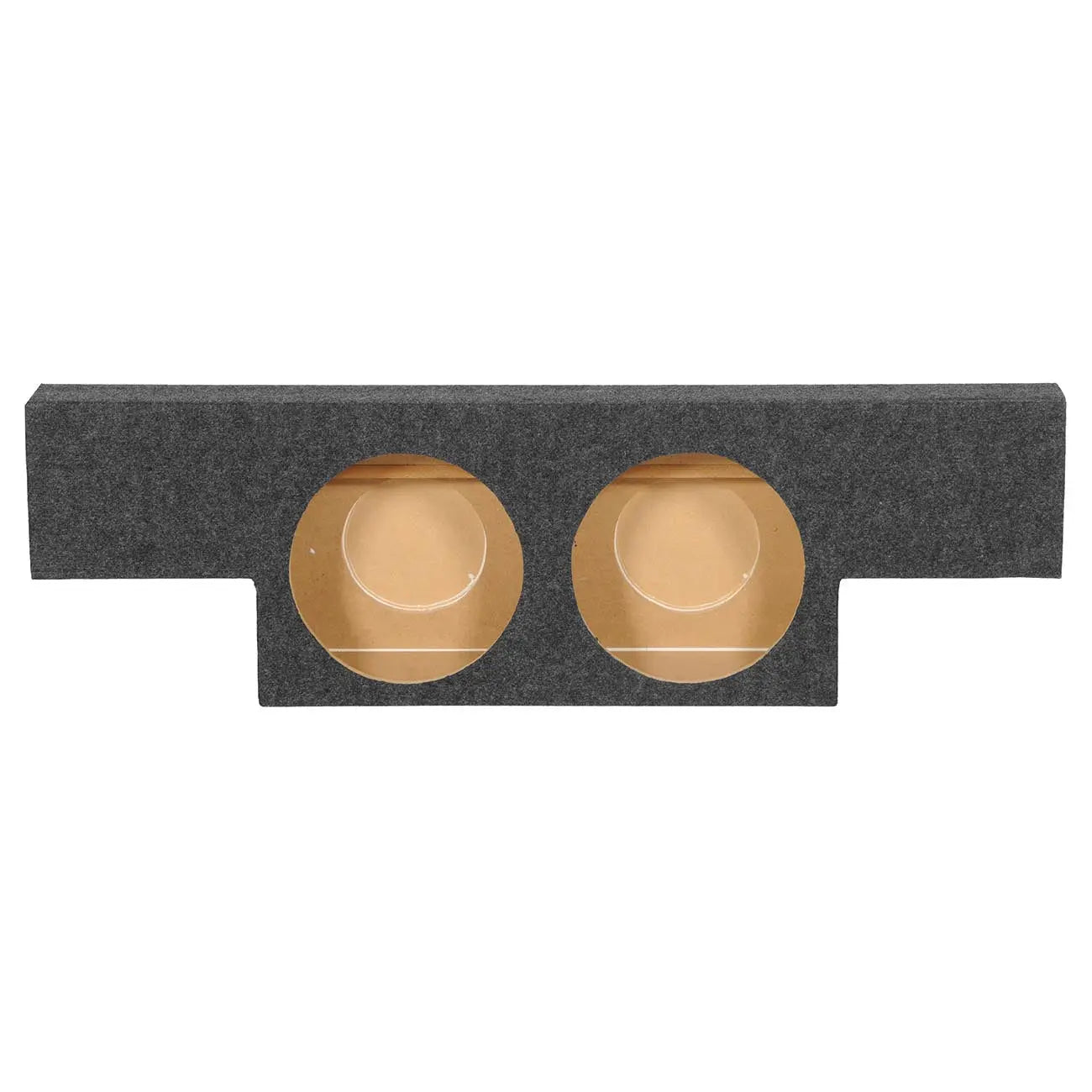 Qpower Gmc/chevy Crew Cab '04-'07 Dual 12" Empty Woofer Box Qpower