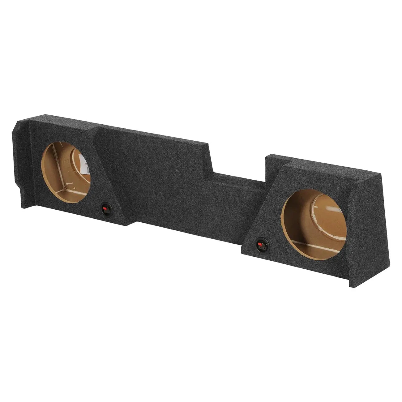 Qpower Gmc/chevy Double Cab '14-'18 Dual 12" Empty Woofer Box Qpower