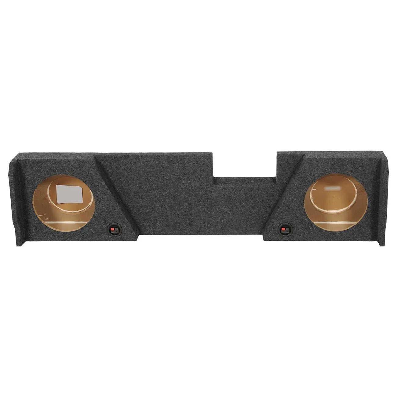 Qpower Gmc/chevy Double Cab '14-'18 Dual 12" Empty Woofer Box Qpower