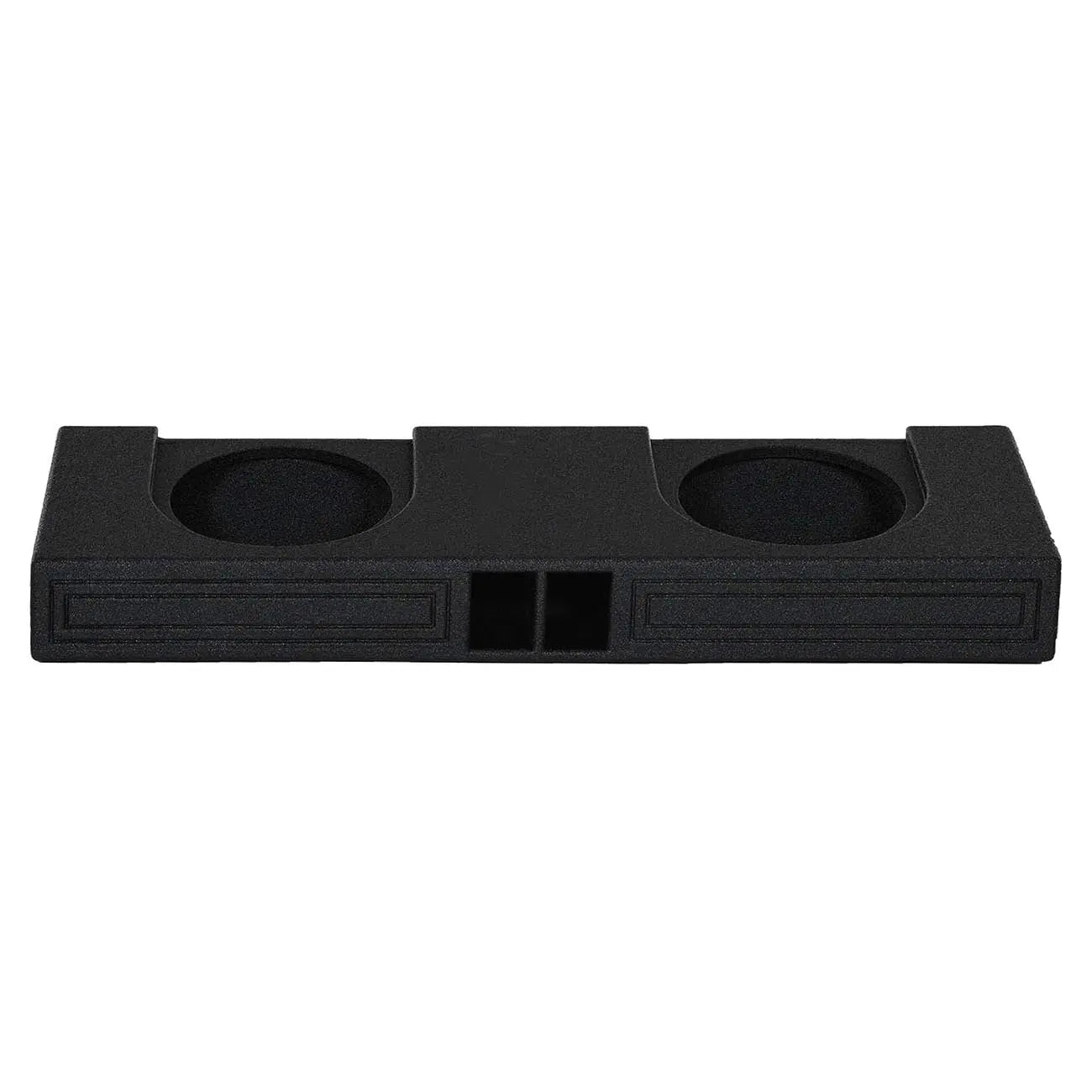 Qpower Qbomb Dual 10" Vented Empty Box Behind Seat Mount Qpower