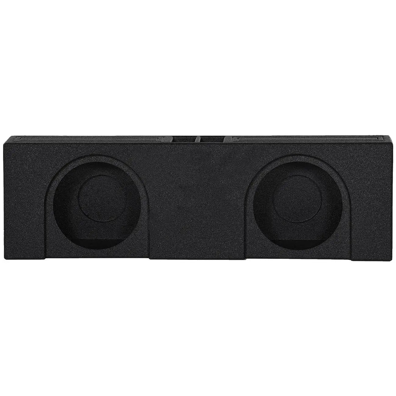 Qpower Qbomb Dual 10" Vented Empty Box Behind Seat Mount Qpower