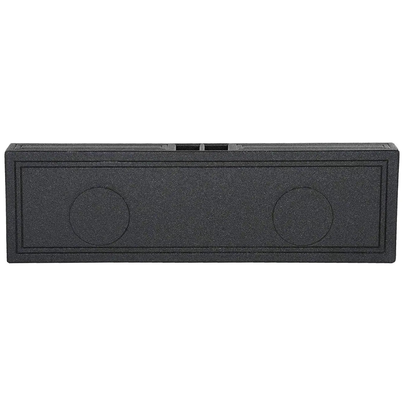 Qpower Qbomb Dual 10" Vented Empty Box Behind Seat Mount Qpower
