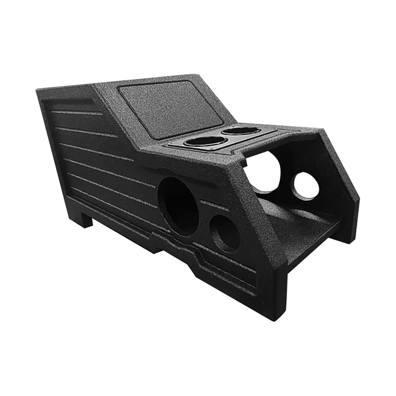 Qpower Qbomb '15-'26 F-150/ '17-'26 Super Duty Crew Cab Center Console Single 12" Vented Empty Woofe Qpower