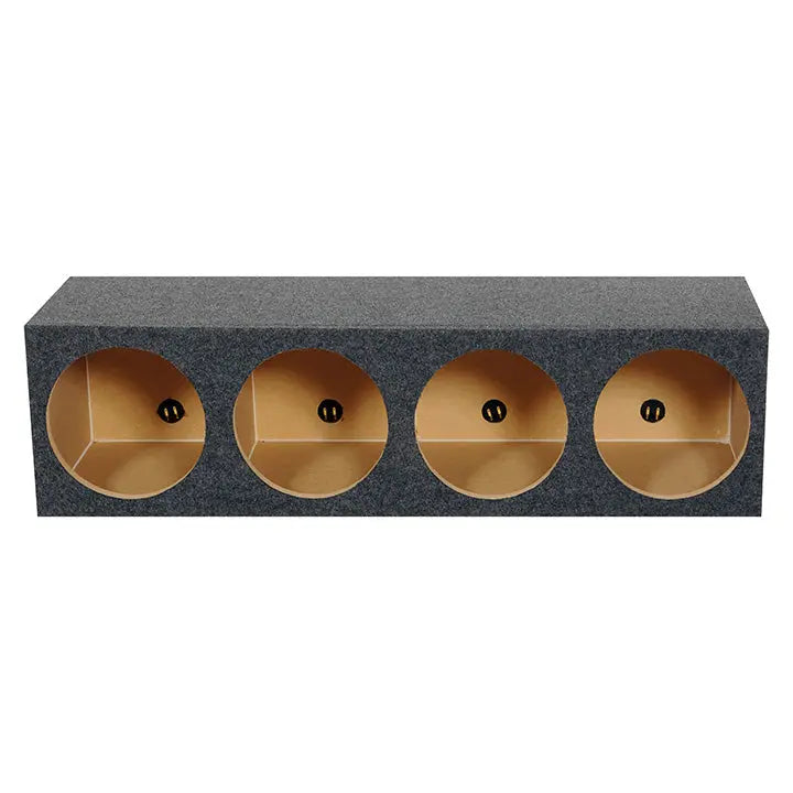 Qpower Quad 12″ Sealed Heavy Duty Empty Woofer Enclosure Qpower