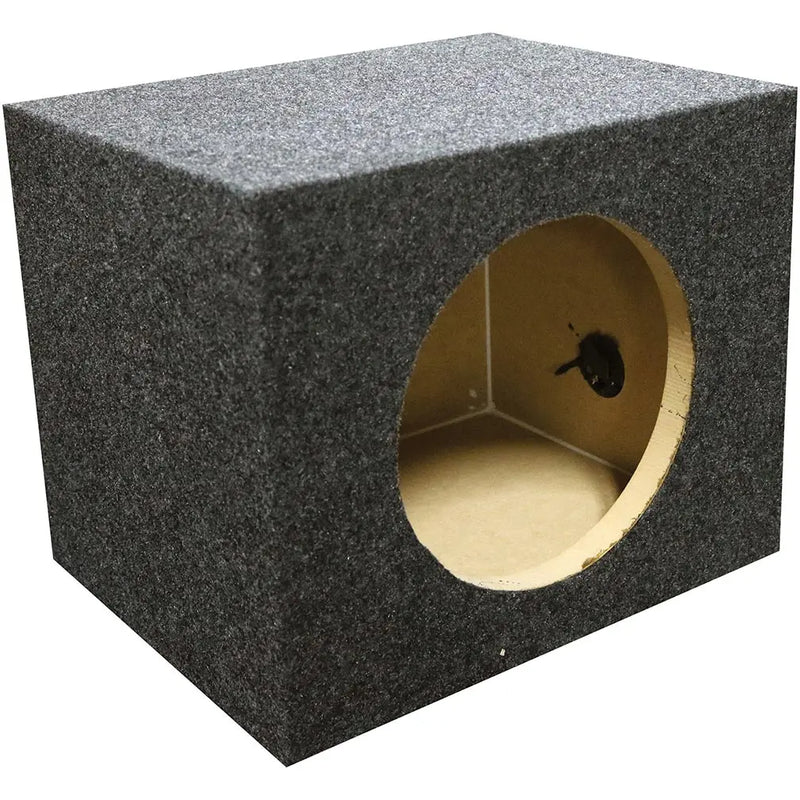 Qpower Single 10″ Heavy Duty Sealed Empty Woofer Box Qpower