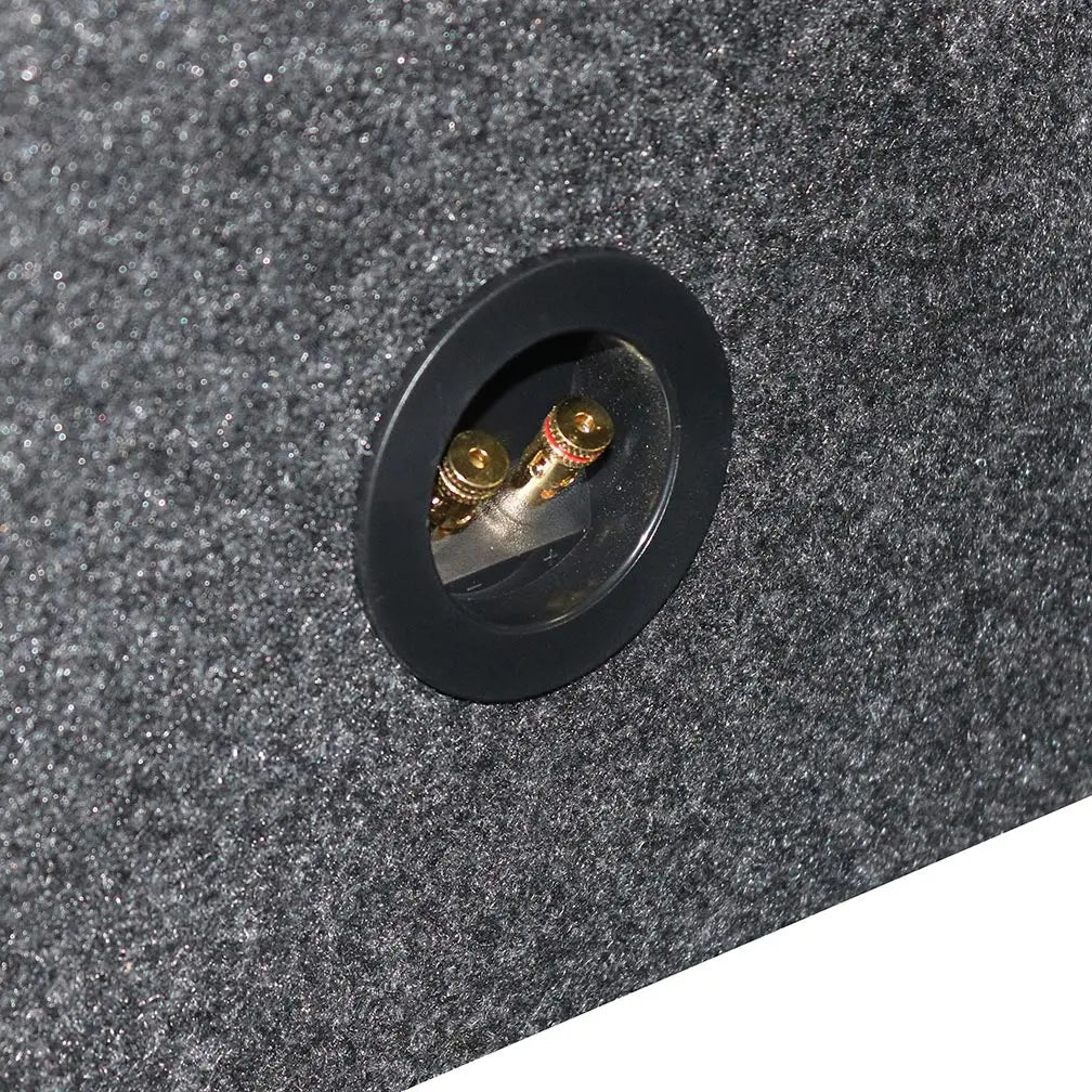 Qpower Single 10″ Heavy Duty Sealed Empty Woofer Box Qpower