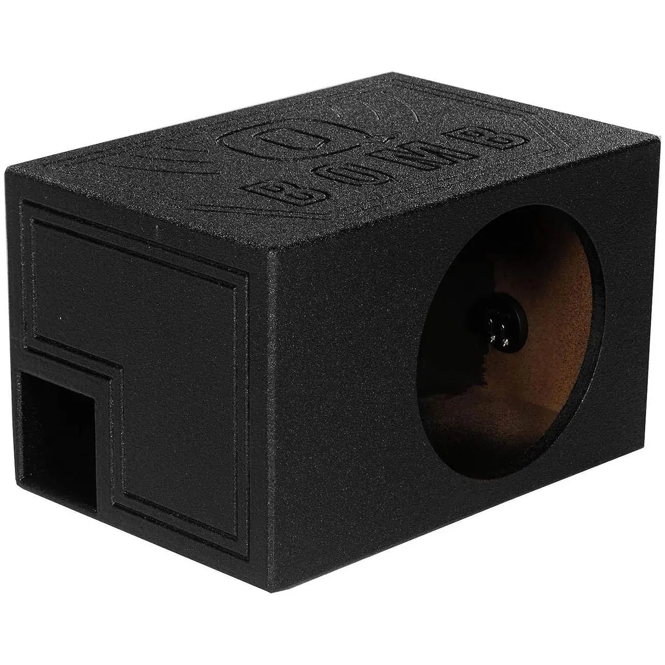 Qpower Single 10" Qbomb Woofer Box Qpower