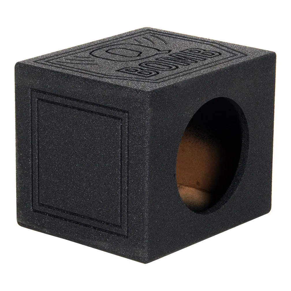 Qpower Single 10" Sealed Woofer Enclosure Withh Bed Liner Spray Qpower