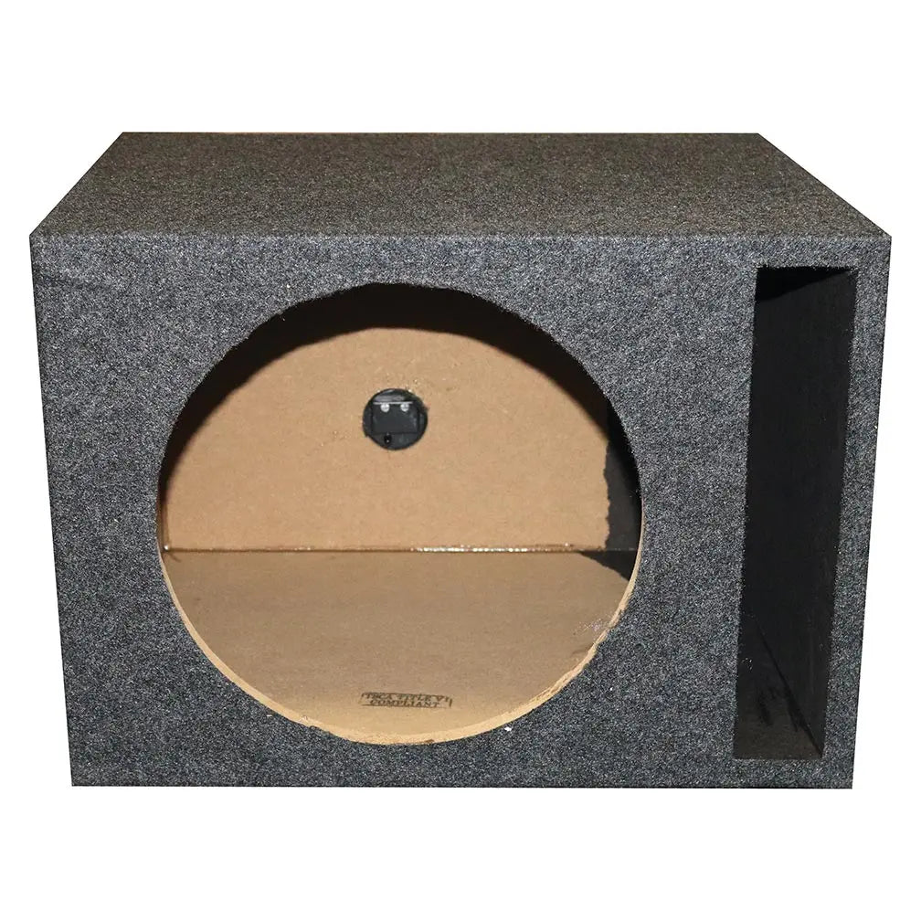 Qpower Single 10″ Slot-ported Vented Empty Woofer Enclosure Qpower