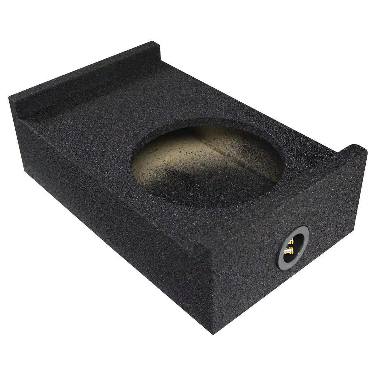 Qpower Single 10" Universal Downfire Or Behind The Seat Empty Enclosure Qpower
