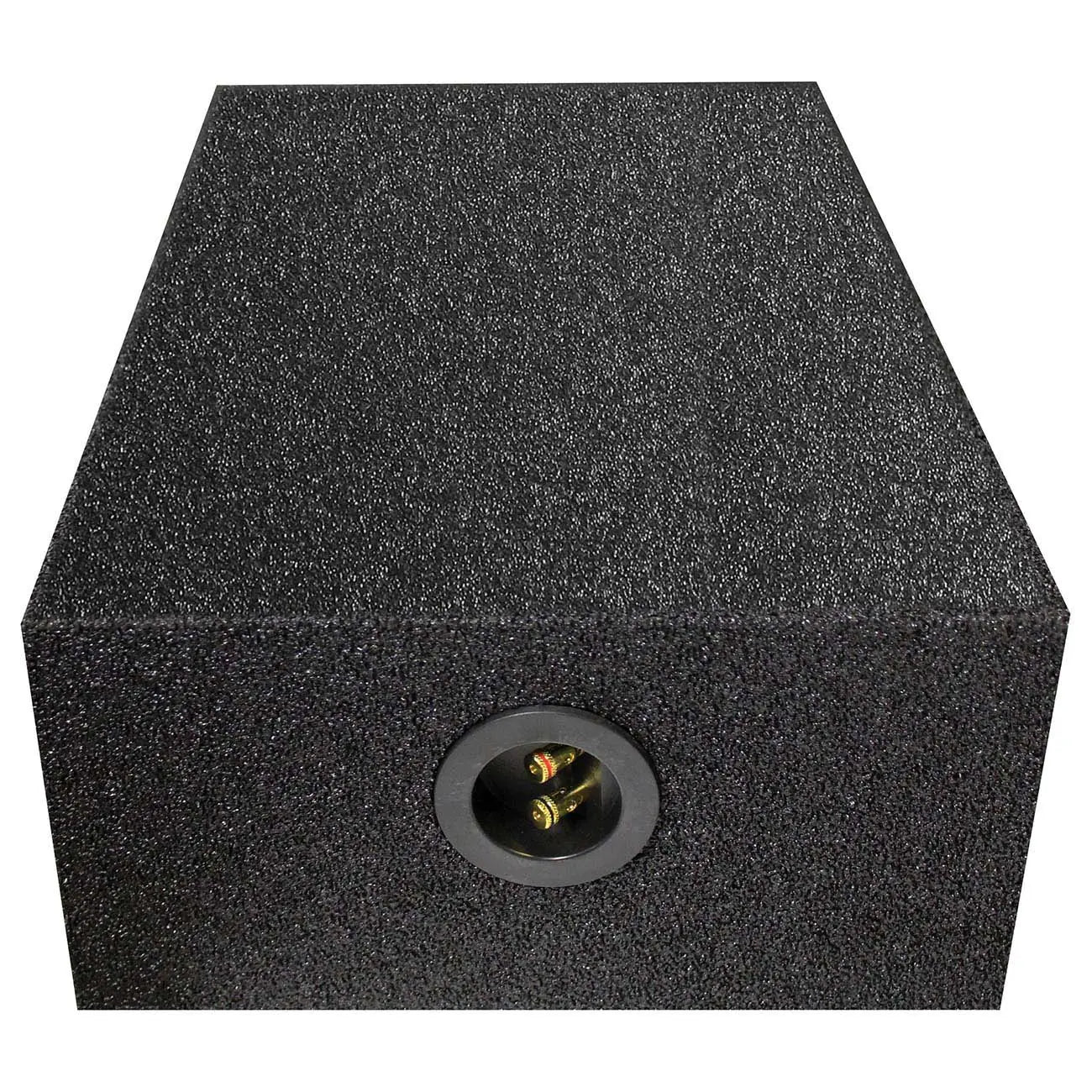Qpower Single 10" Universal Downfire Or Behind The Seat Empty Enclosure Qpower