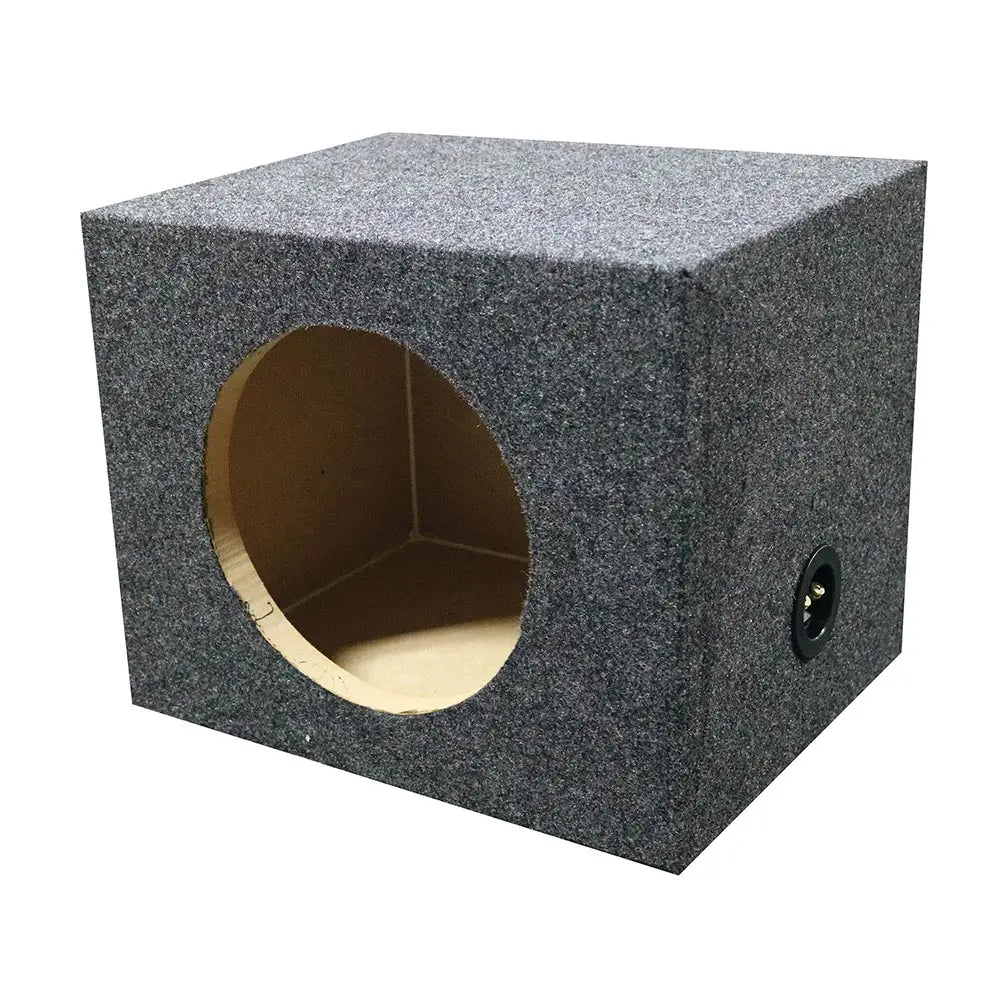 Qpower Single 12″ Heavy Duty Sealed Empty Woofer Box Qpower