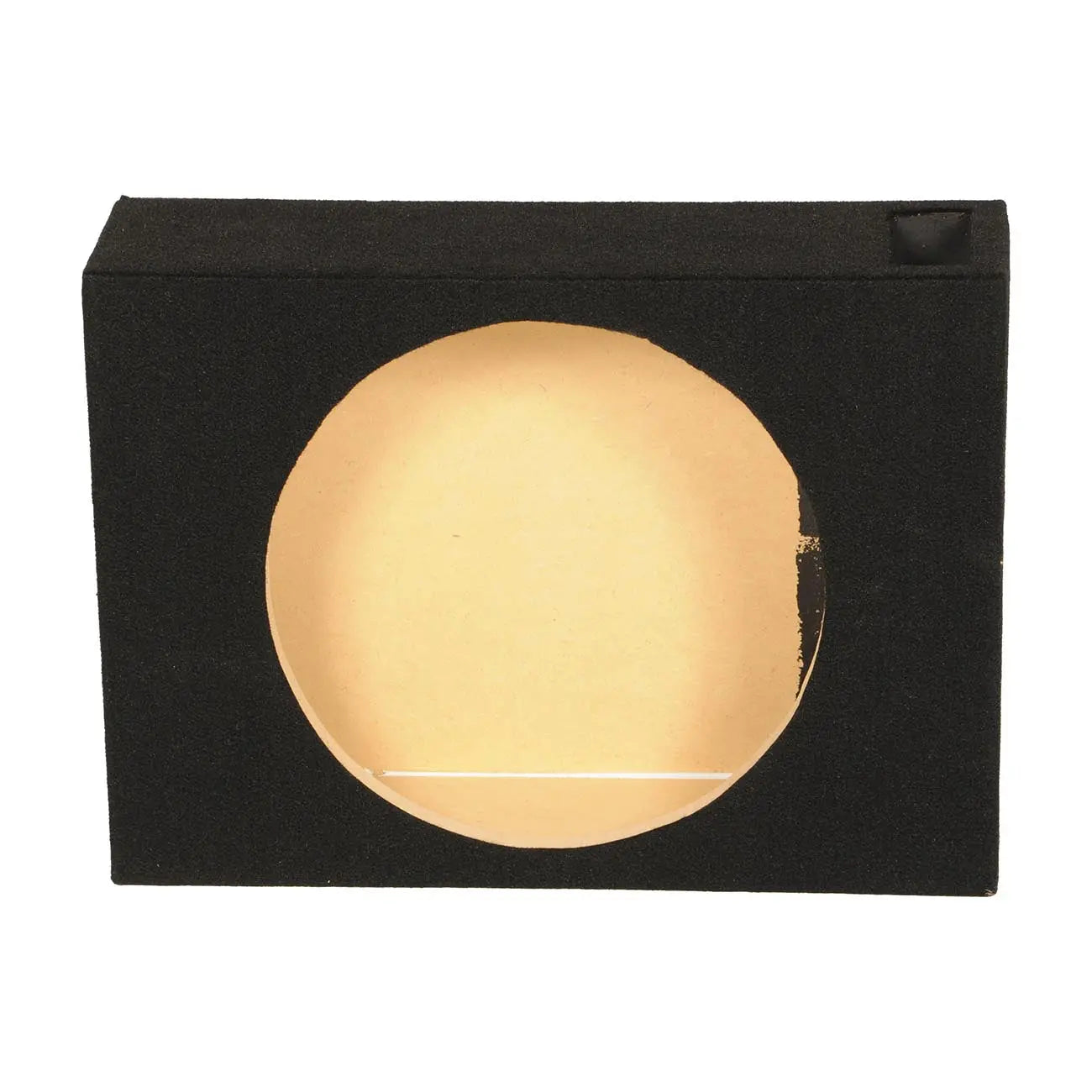 Qpower Single 12" Shallow Vented Woofer Box With An Outer Carton Qpower
