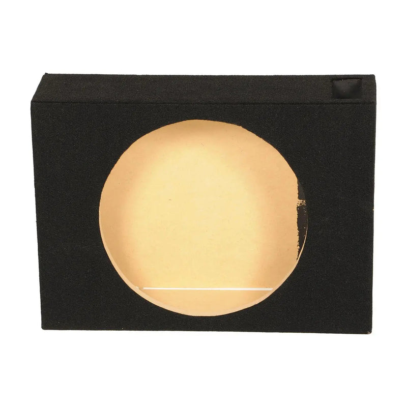 Qpower Single 12" Shallow Vented Woofer Box With An Outer Carton Qpower