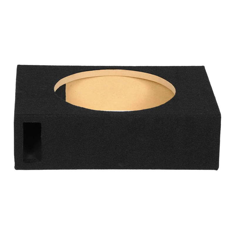 Qpower Single 12" Shallow Vented Woofer Box With An Outer Carton Qpower