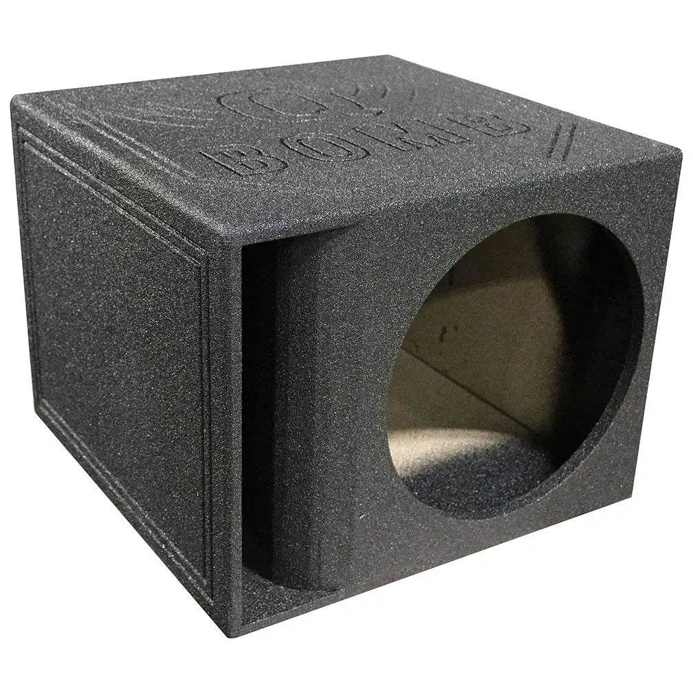 Qpower Single 15" Enclosure Horn Ported Qbomb With Spray Liner Qpower