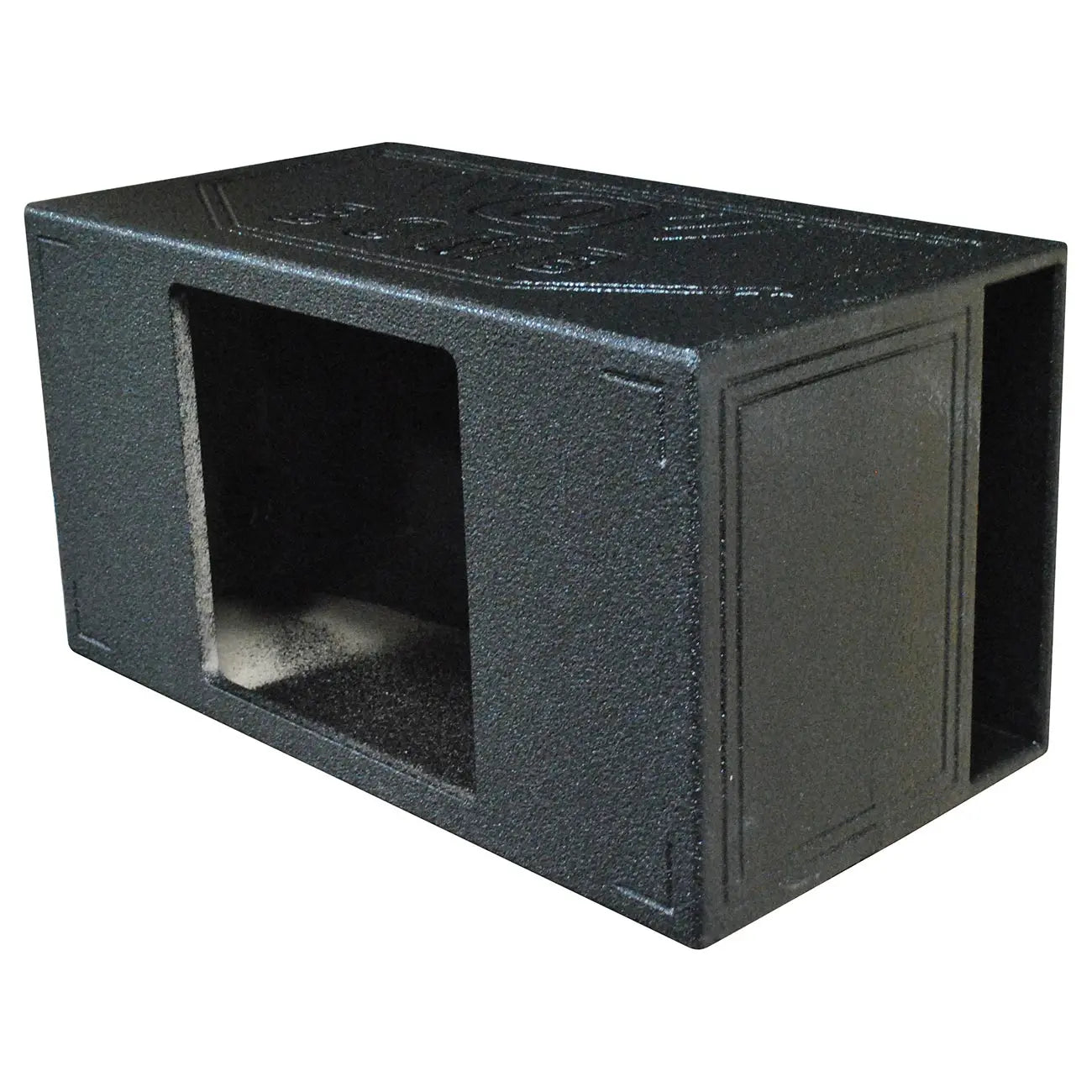 Qpower Single 15" Extra Large Vented Qbomb Square Hole Qpower