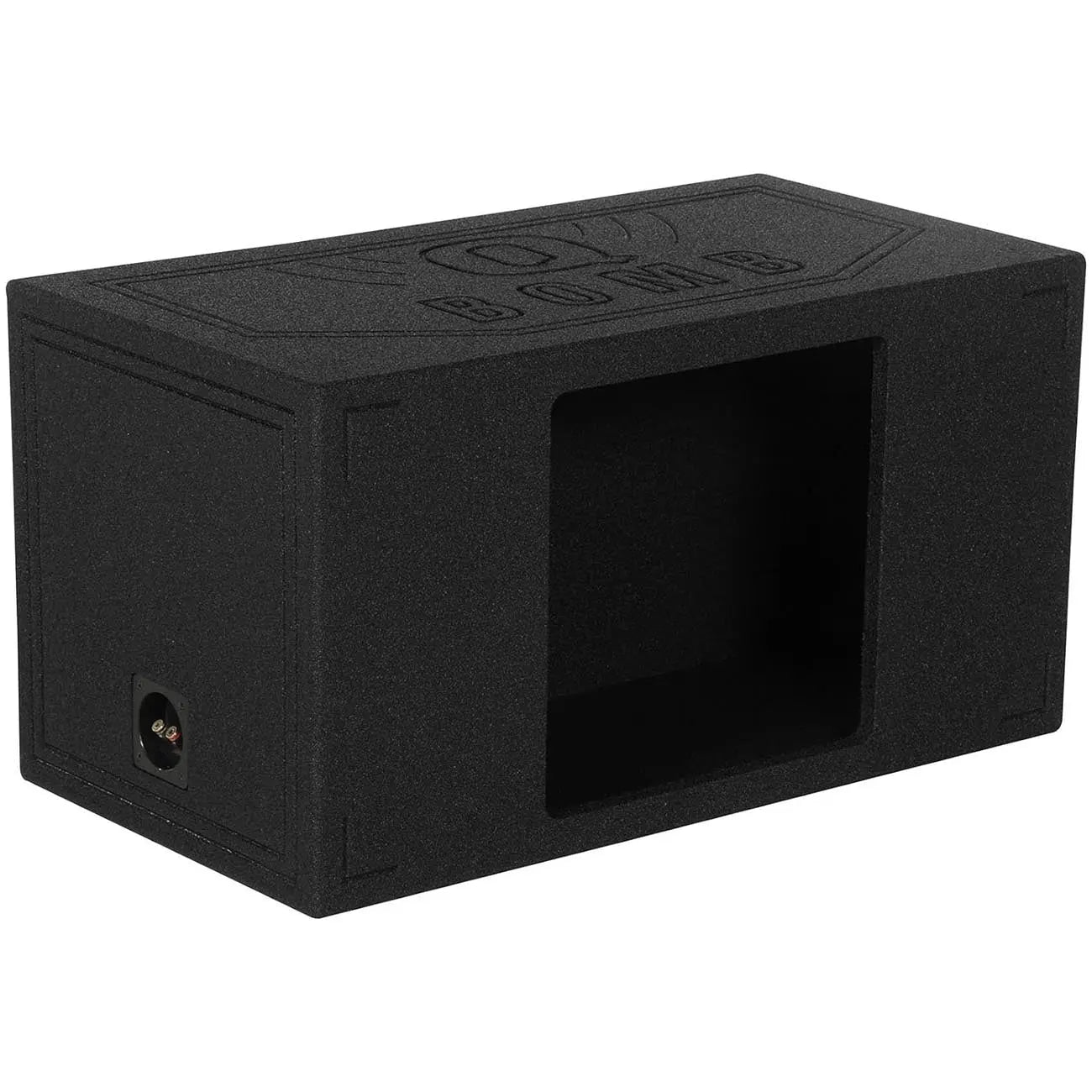 Qpower Single 15" Extra Large Vented Qbomb Square Hole Qpower