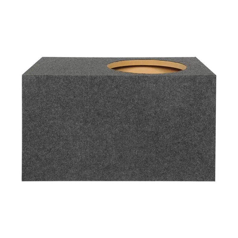 Qpower Single 15″ Slot Ported Vented Heavy Duty High Spl X-large Empty Woofer Enclosure Qpower